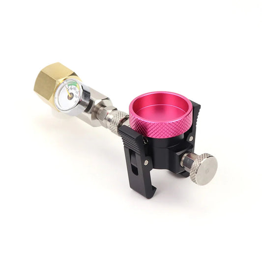 CO2 Adapter with W21.8 / G3/4 / CGA320Thread and Gauge	