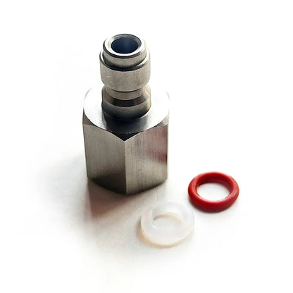 Stainless Steel CO2 Refillable Cartridges – 24g / 33g / 45g – 3/8-24UNF Thread
