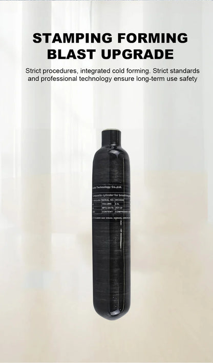 0.36L Carbon Fiber Cylinder – 300BAR