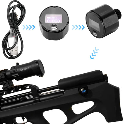 25mm digital pressure gauge
