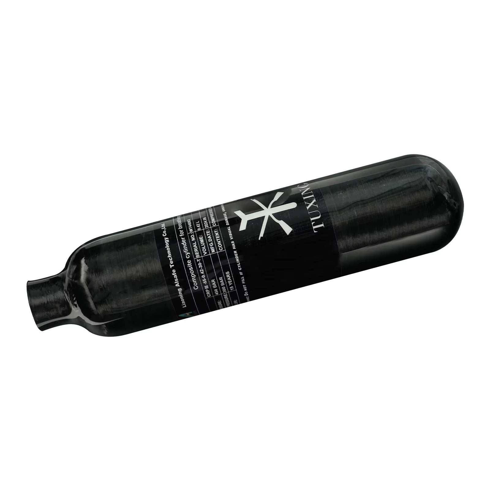 0.42L Carbon Fiber Cylinder – 300BAR