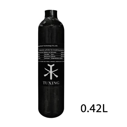 0.42L Carbon Fiber Cylinder – 300BAR