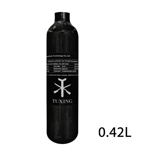 0.42L Carbon Fiber Cylinder – 300BAR