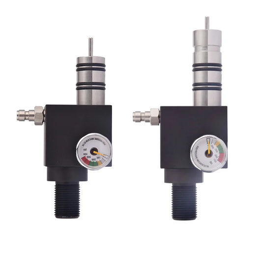 High pressure 4500PSI Z valve regulator with M18x1.5 thread – ideal for CO2 tanks
